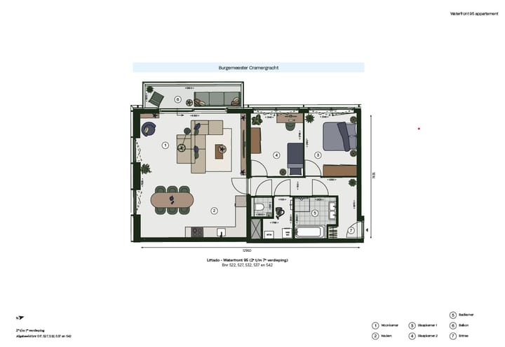 Foto 14 van Cortado Waterfront 95-100 (Bouwnr. 496)