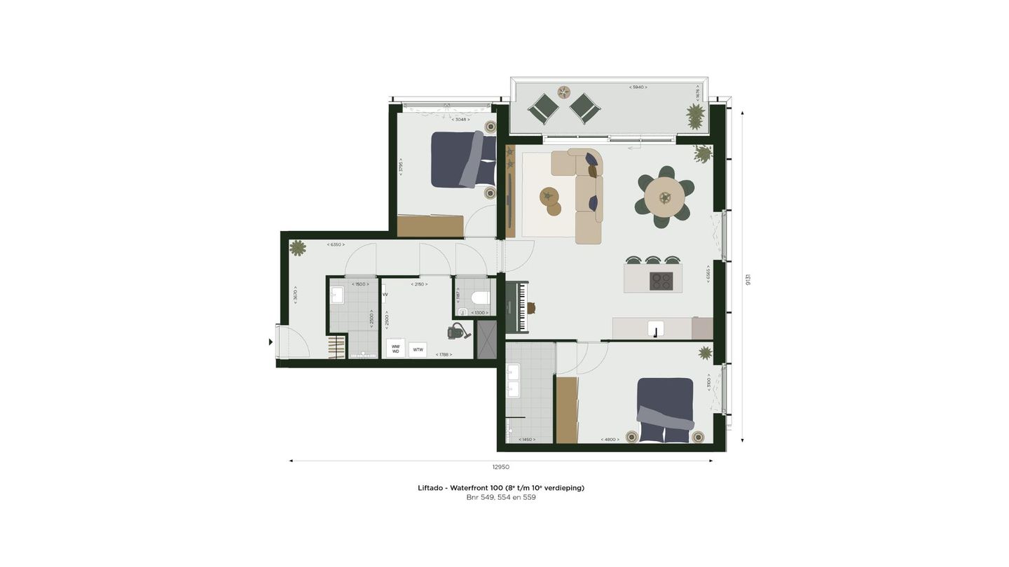 Foto 109 van Cortado Waterfront 95-100 (Bouwnr. 488)