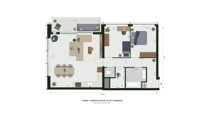 Foto 3 van Cortado Waterfront 95-100 (Bouwnr. 484)