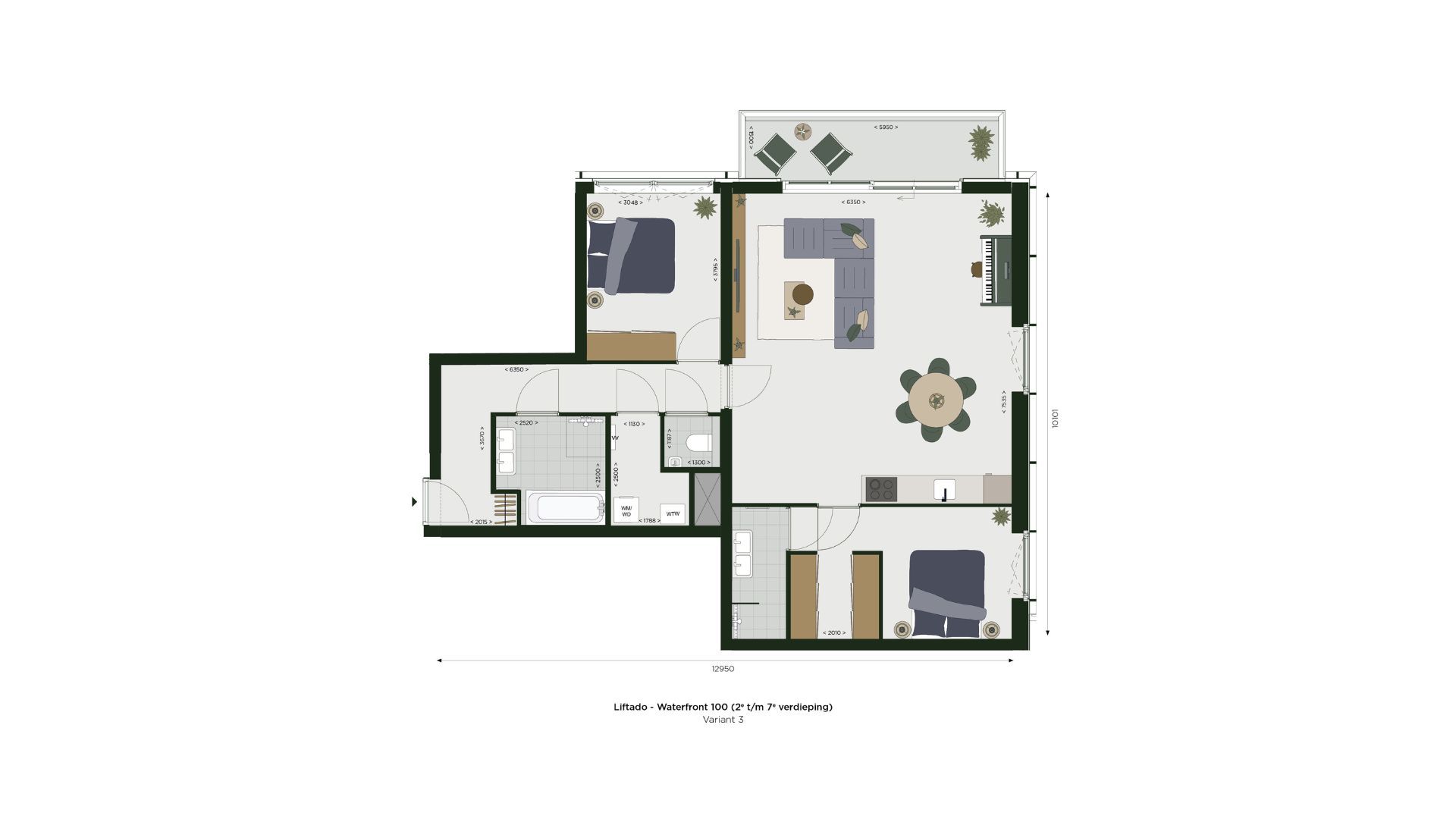 Foto 12 van Cortado Waterfront 95-100 (Bouwnr. 484)