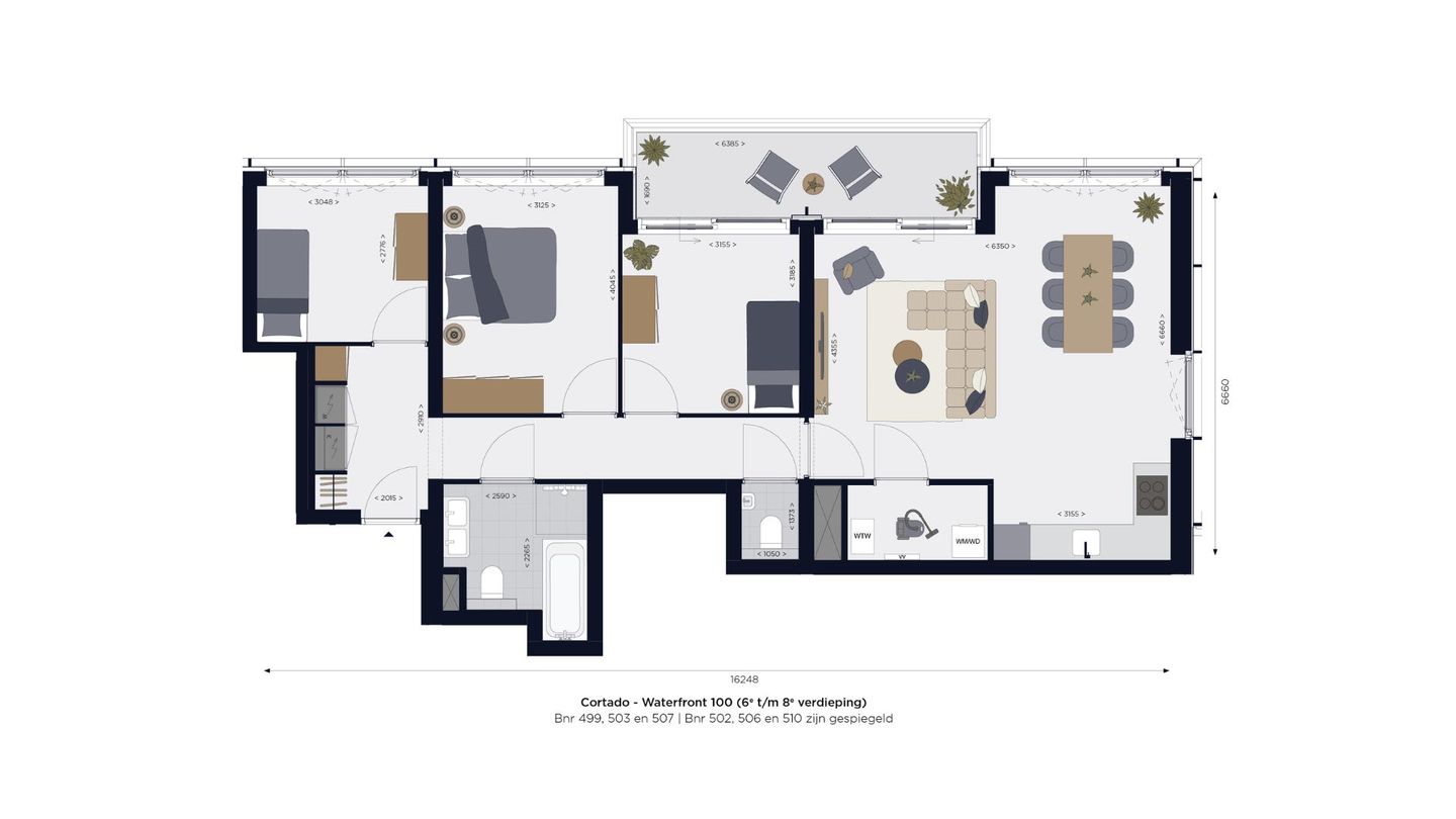 Foto 19 van Cortado Waterfront 95-100 (Bouwnr. 484)