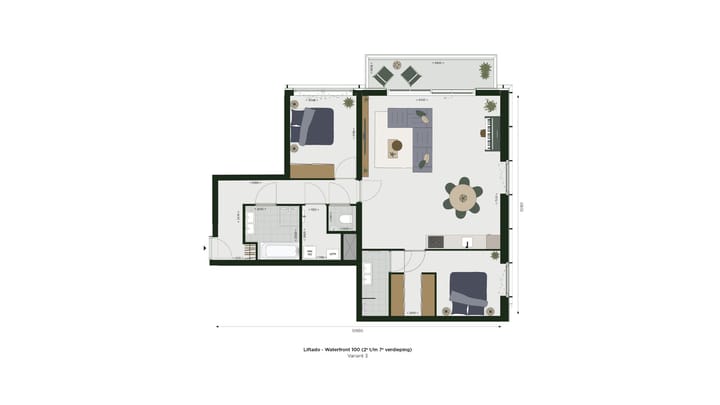 Foto 107 van Cortado Waterfront 95-100 (Bouwnr. 496)