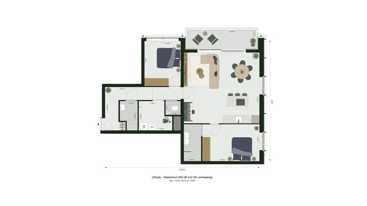 Foto 109 van Cortado Waterfront 95-100 (Bouwnr. 496)