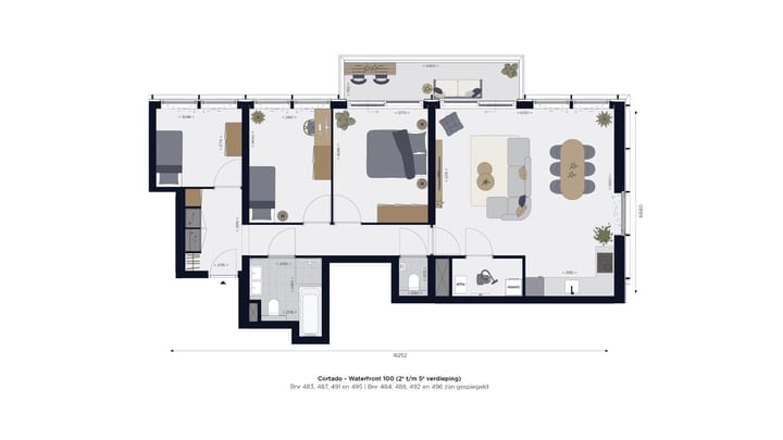 Foto 112 van Cortado Waterfront 95-100 (Bouwnr. 496)