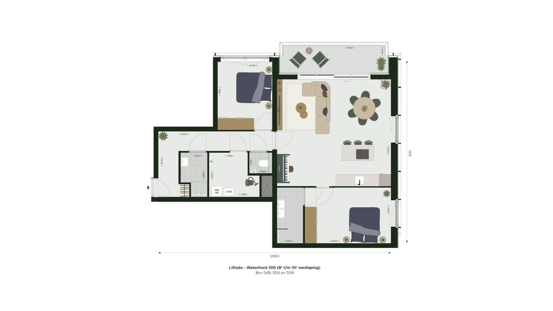 Foto 16 van Cortado Waterfront 95-100 (Bouwnr. 492)