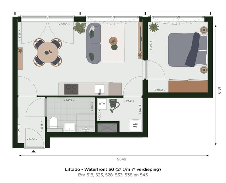 Photo 2 of Liftado Waterfront 50 (Bouwnr. 523)