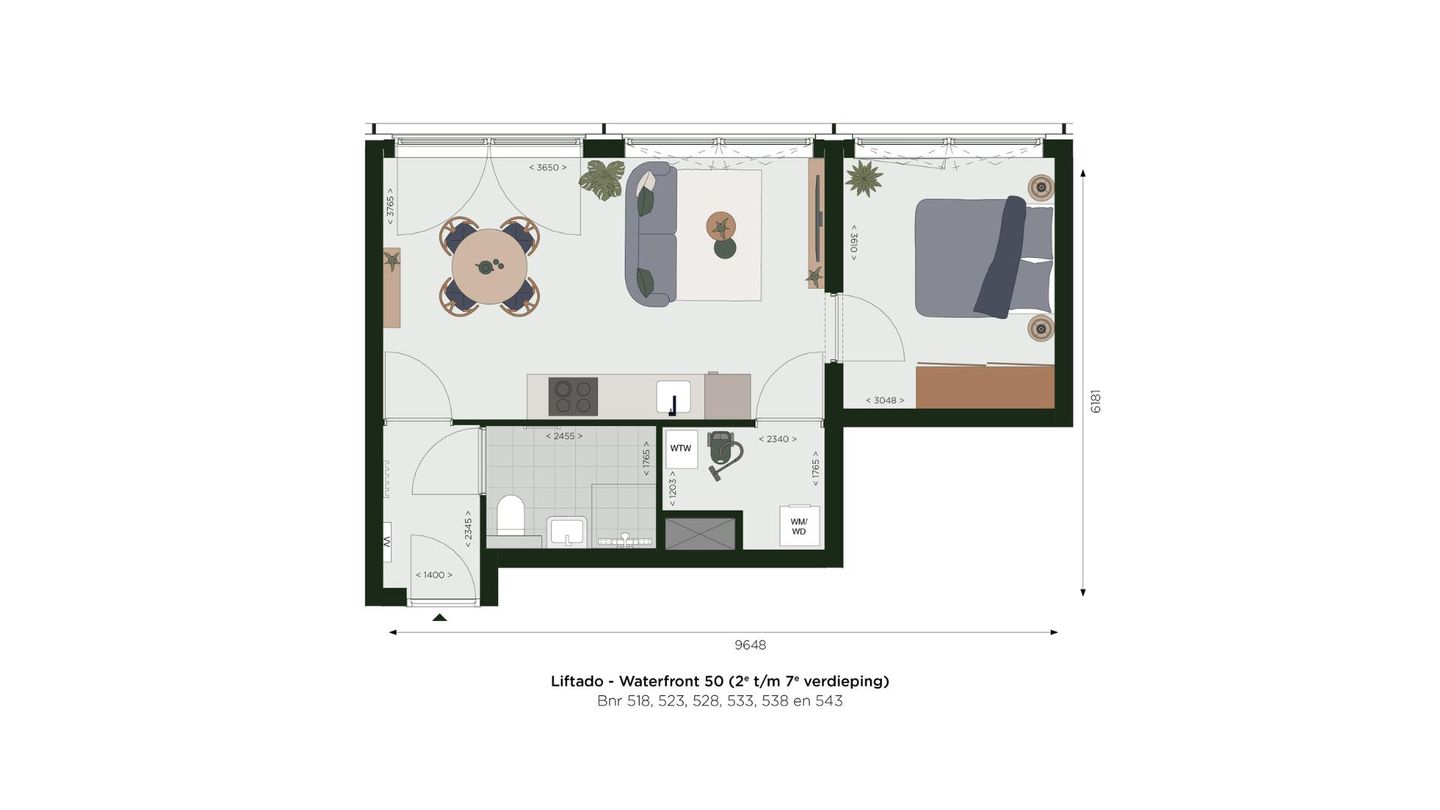 Foto 10 van Liftado Waterfront 50 (Bouwnr. 538)