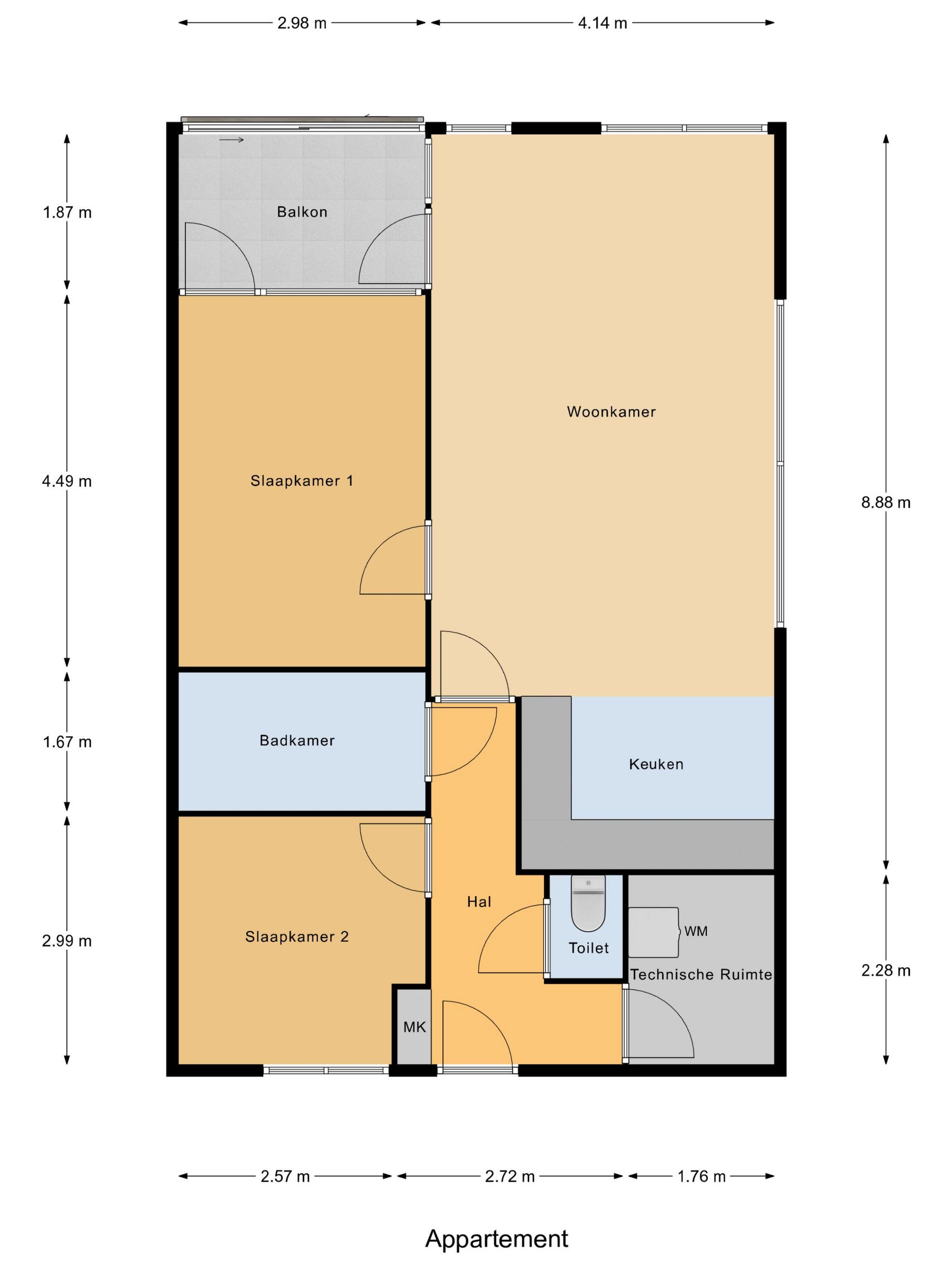 Foto 39 van Steenbokstraat 32-H