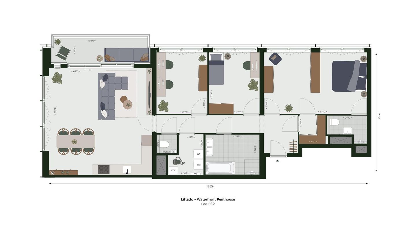 Photo 10 of Liftado Penthouse (Bouwnr. 562)