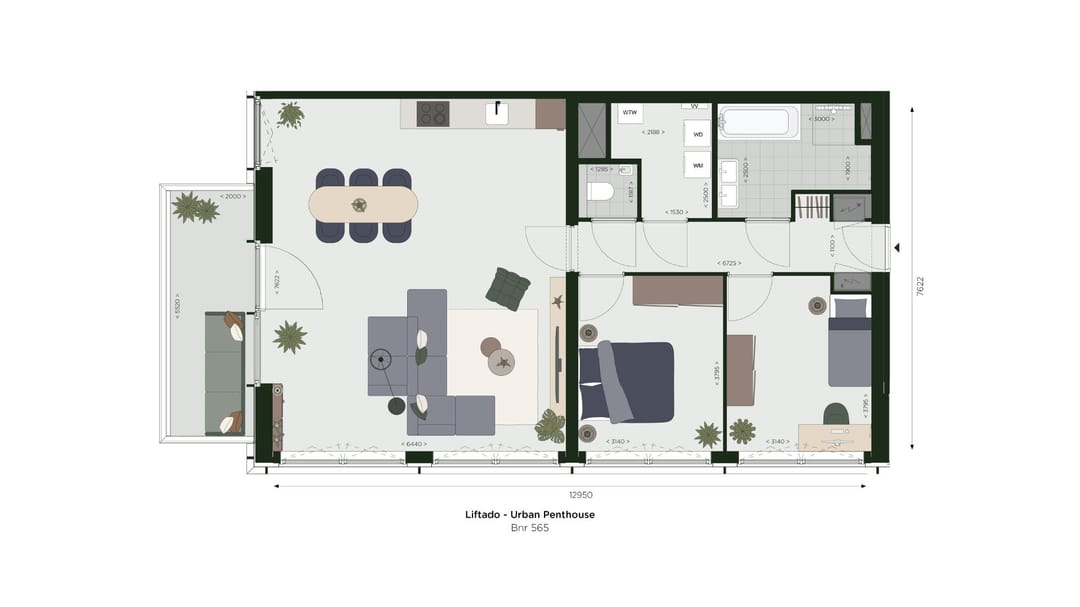 Photo 2 of Liftado Penthouse (Bouwnr. 565)