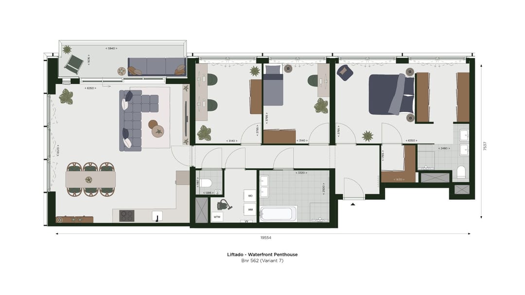 Photo 8 of Liftado Penthouse (Bouwnr. 565)