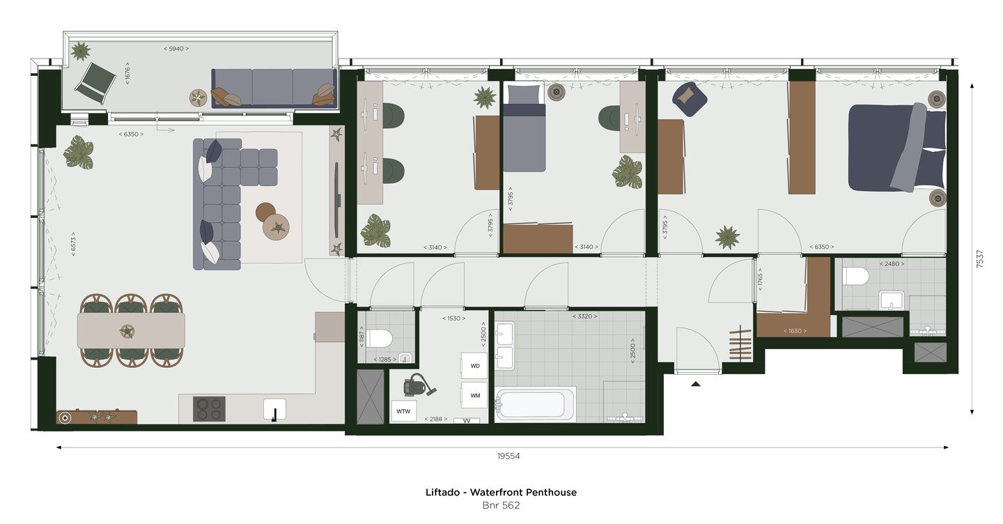 Foto 5 van Liftado Penthouse (Bouwnr. 564)