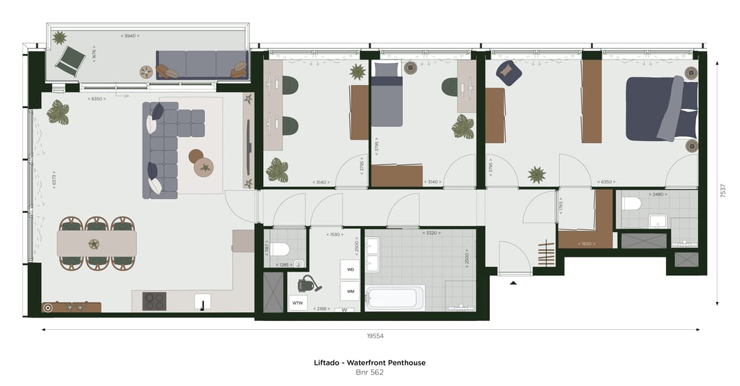 Foto 7 van Cortado Penthouse (Bouwnr. 511)