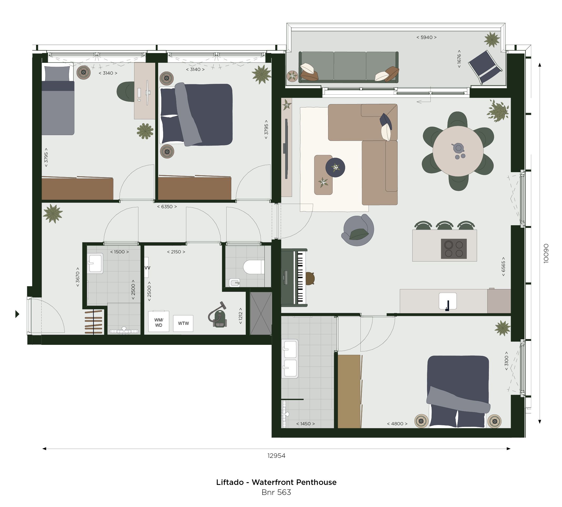 Foto 9 van Cortado Penthouse (Bouwnr. 511)