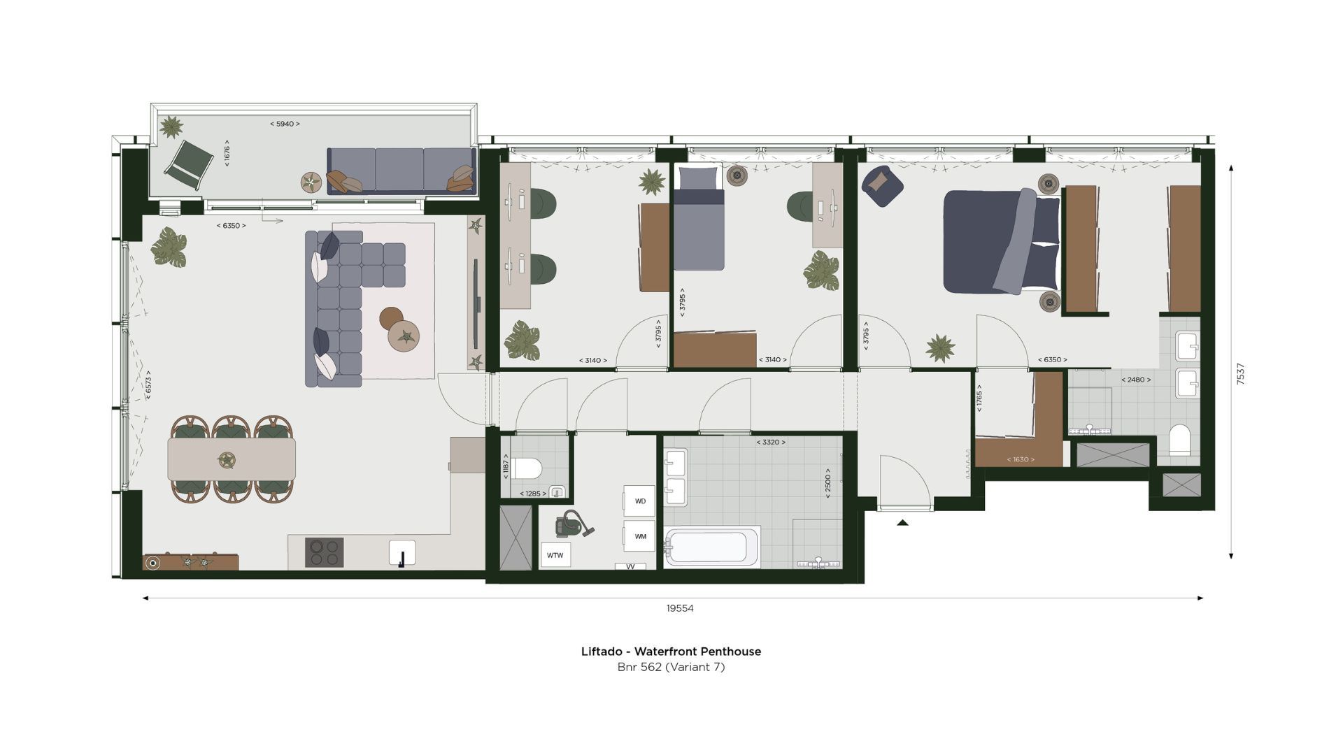 Foto 15 van Liftado Penthouse (Bouwnr. 564)