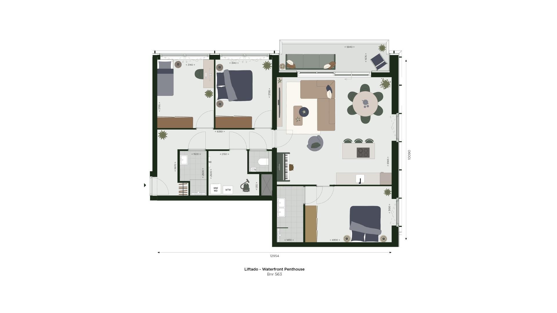 Foto 15 van Cortado Penthouse (Bouwnr. 511)