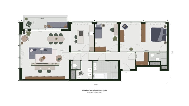 Foto 14 van Cortado Penthouse (Bouwnr. 512)