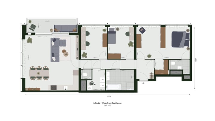 Foto 16 van Cortado Penthouse (Bouwnr. 512)