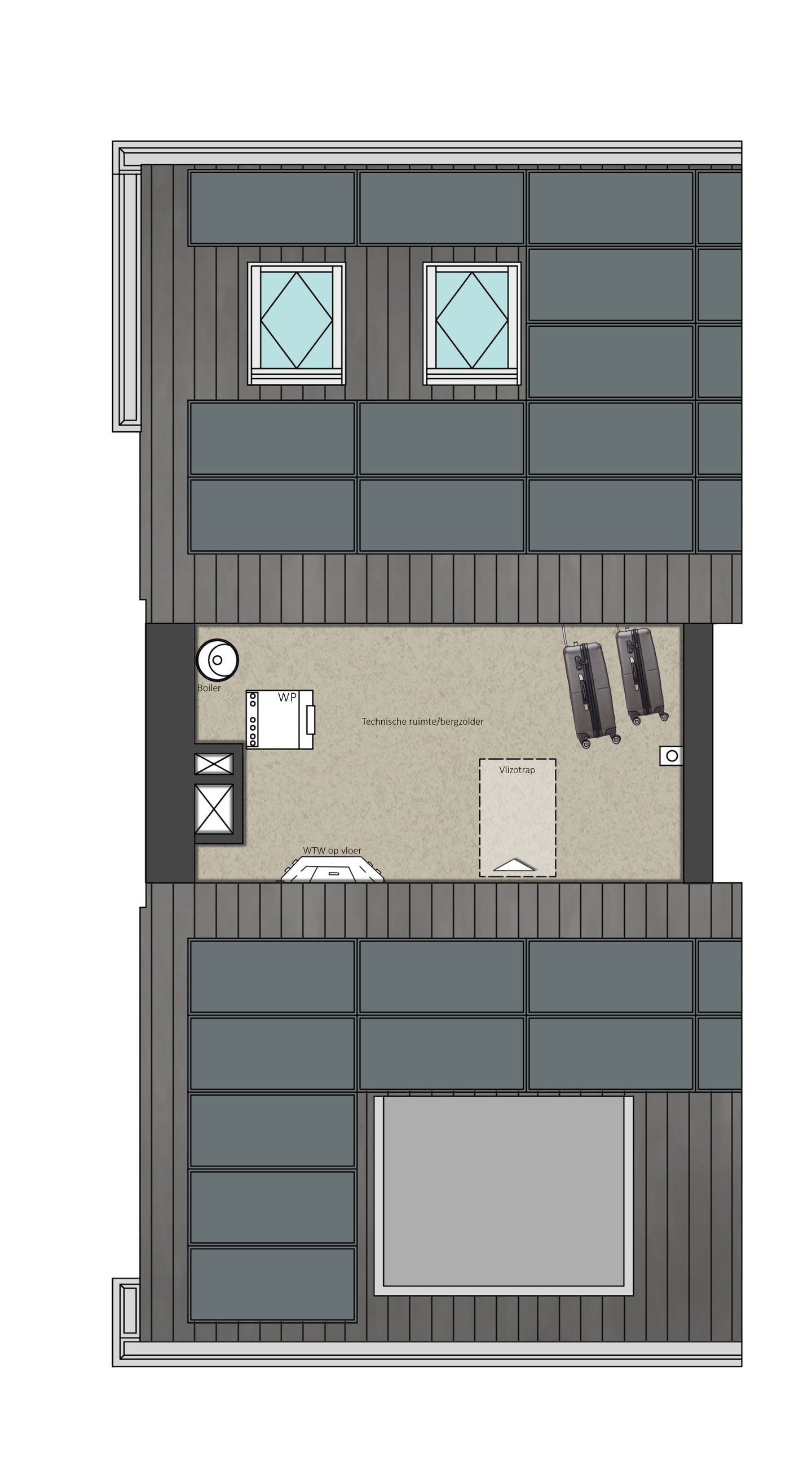 Foto 19 van Vestdijklaan 57 A (Bouwnr. 36)