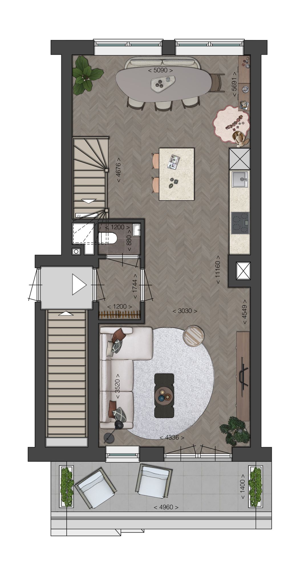 Foto 17 van Vestdijklaan 59 A (Bouwnr. 34)