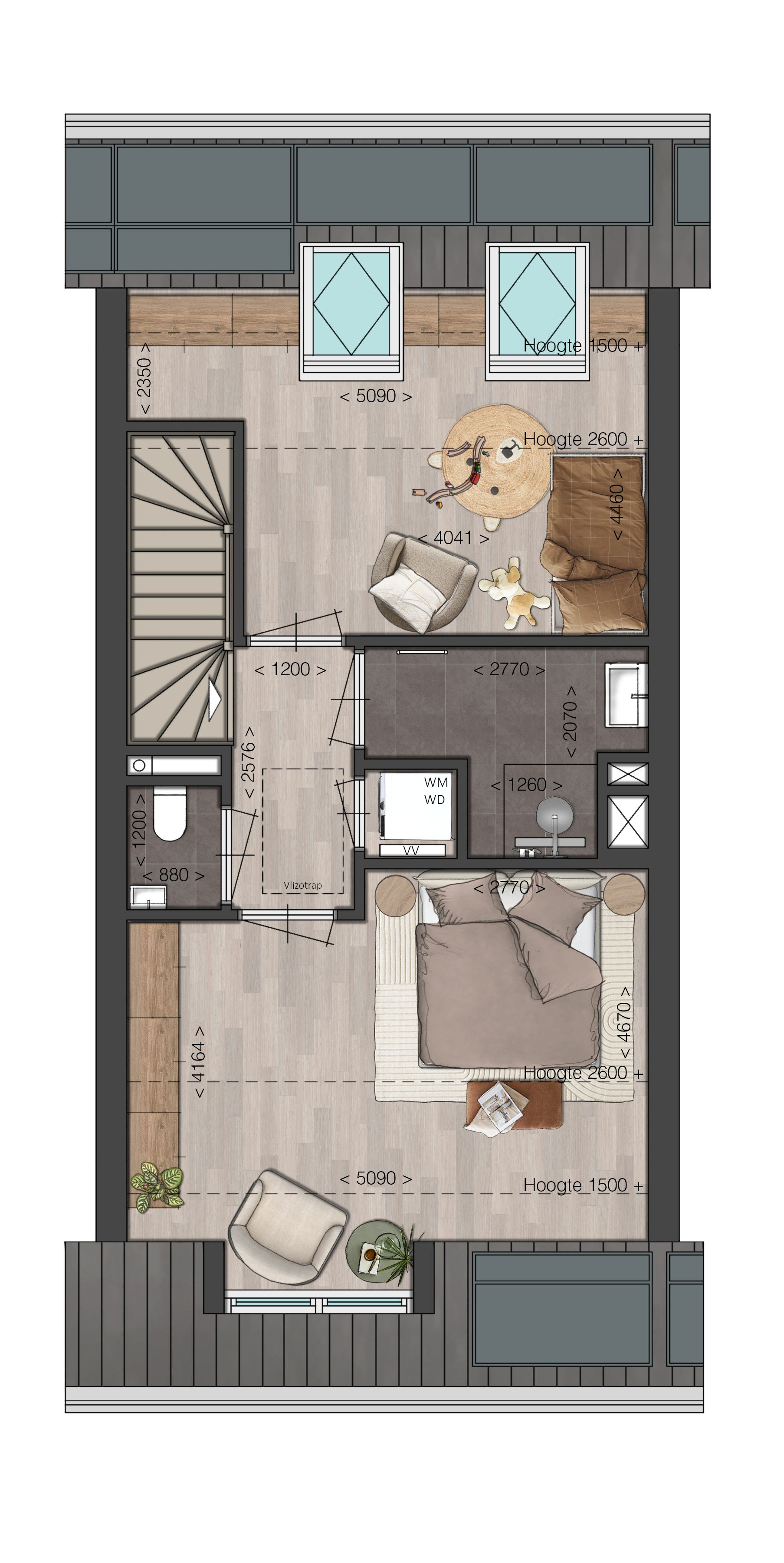 Foto 18 van Vestdijklaan 81 A (Bouwnr. 12)