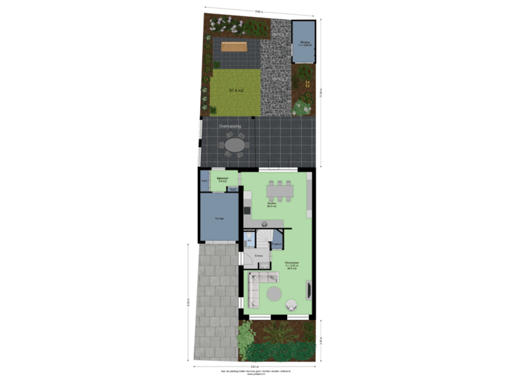 Begane Grond Met Tuin