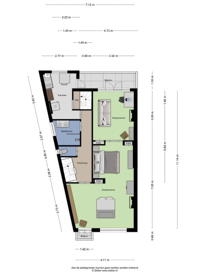 Foto 61 van Witte Singel 100