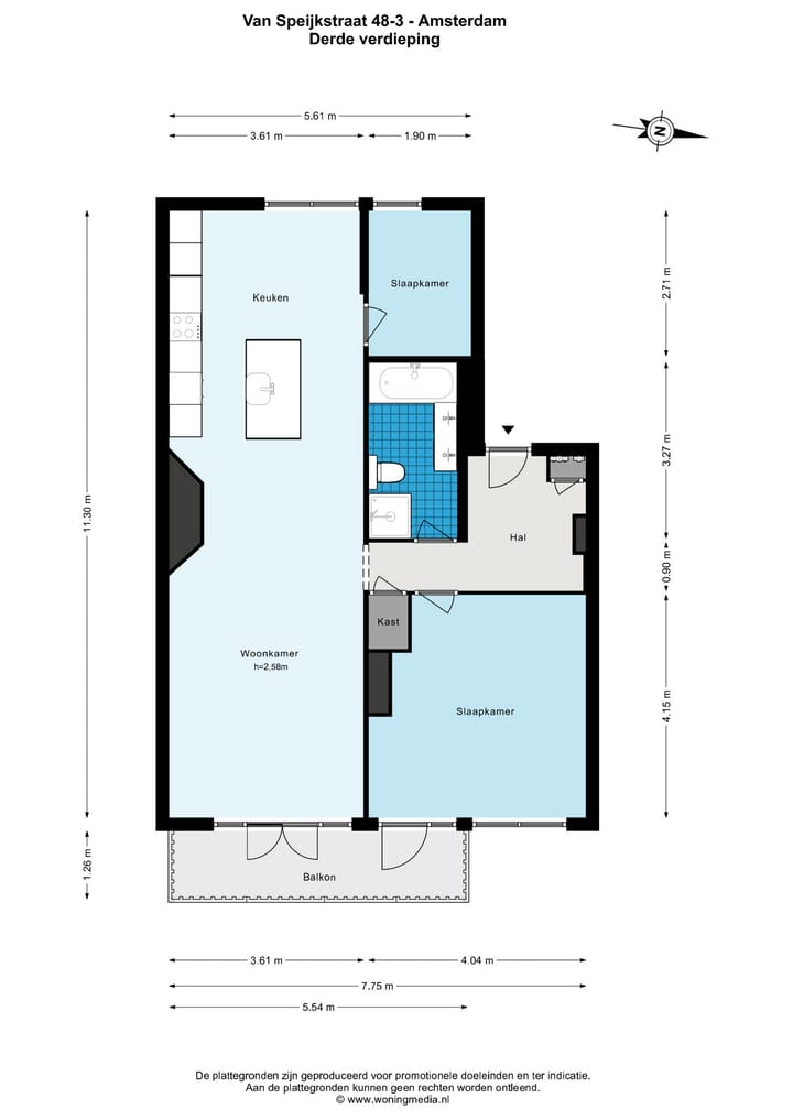 Foto 37 van Van Speijkstraat 48-3
