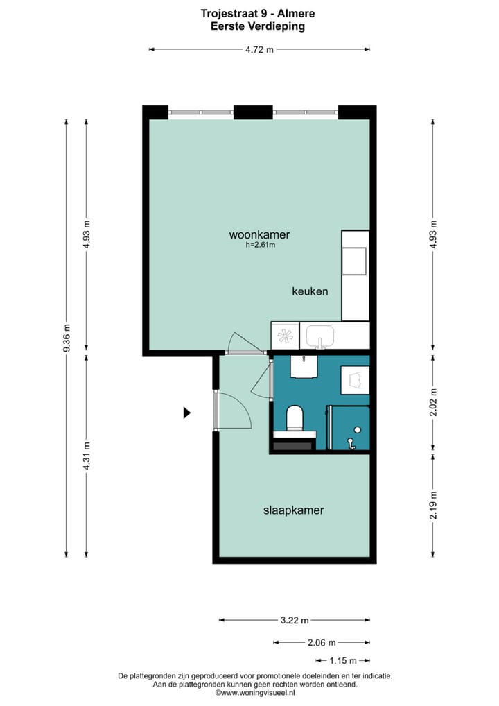 Foto 25 van Trojestraat 9