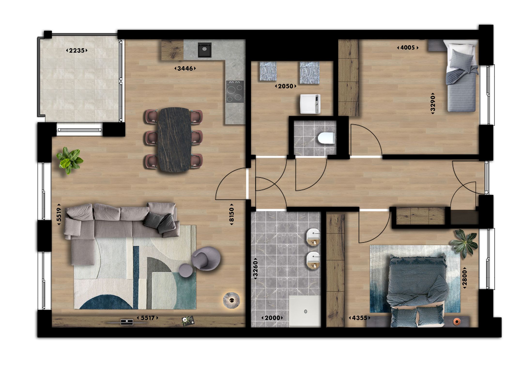 Foto 3 van Plaza Residences (Bouwnr. 22)