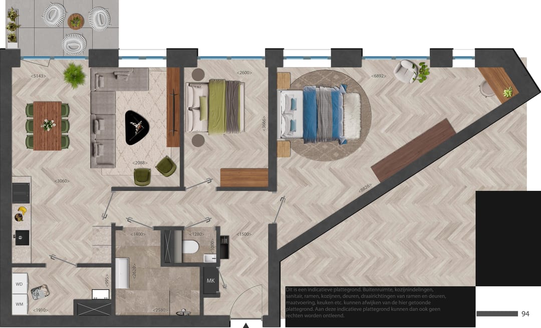 Foto 22 van 94 | Rouge | 3 kmrapp | Nieuw Bergen (Bouwnr. 94)