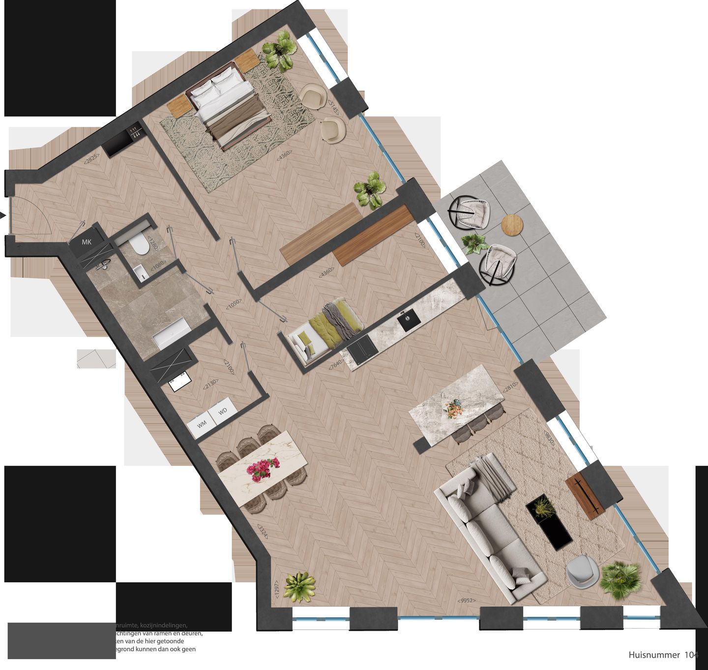 Foto 25 van 104 | Rouge | 3 kmrapp | Nieuw Bergen (Bouwnr. 104)