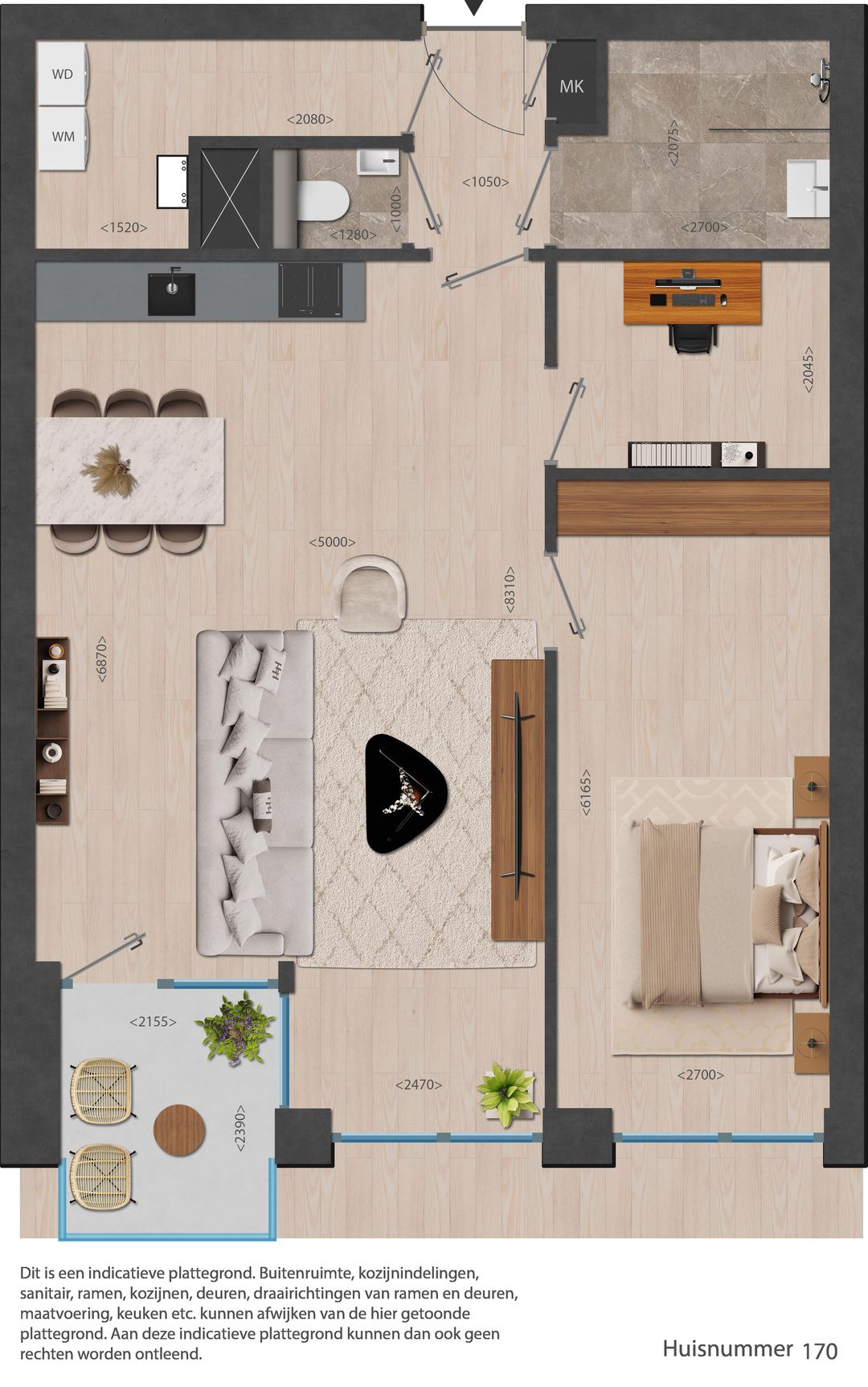 Foto 22 van 170 | Rouge | 2,5 kmrapp | Nieuw Bergen (Bouwnr. 170)