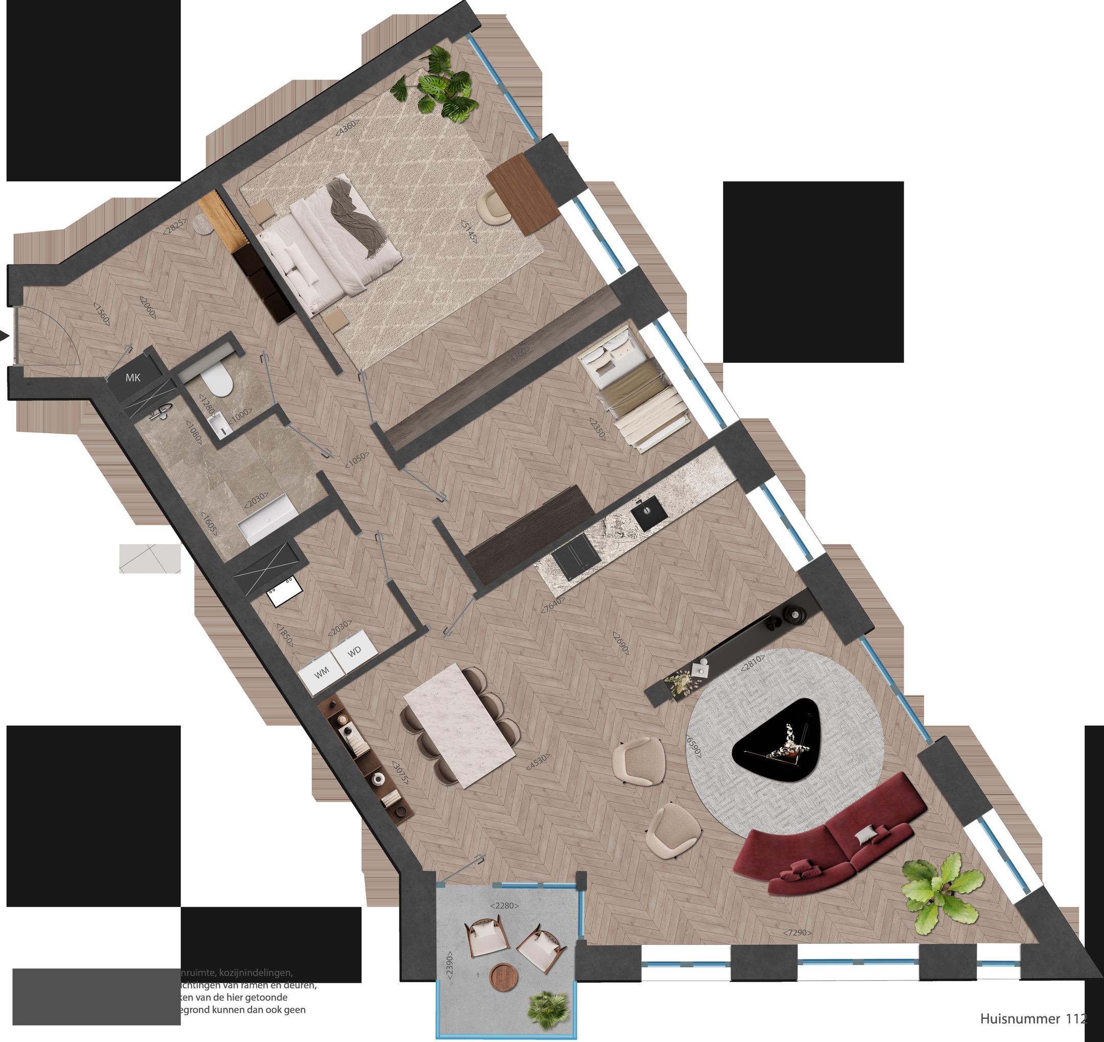 Foto 24 van 112 | Rouge | 3 kmrapp | Nieuw Bergen (Bouwnr. 112)