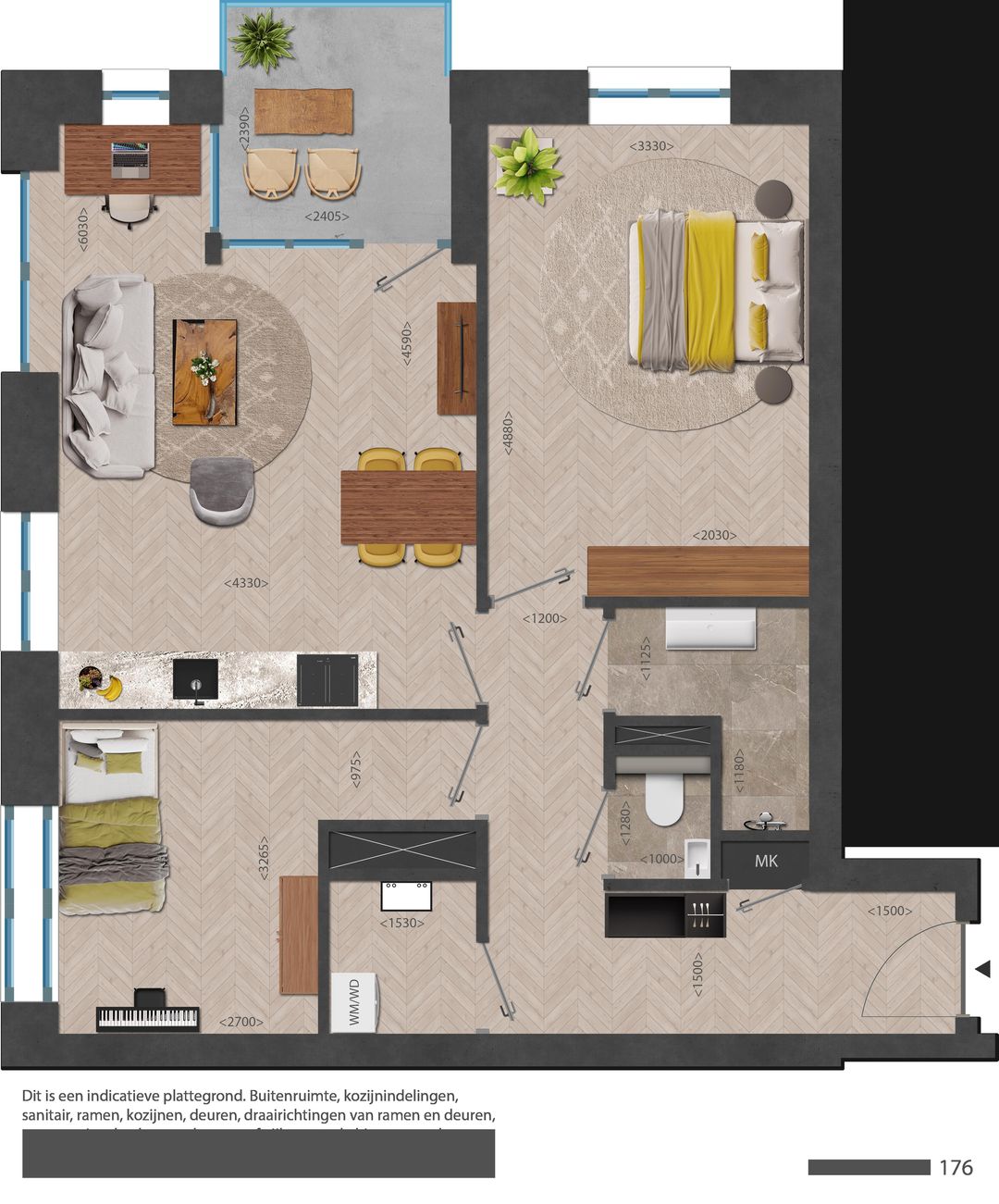 Foto 22 van 176 | Rouge | 3 kmrapp | Nieuw Bergen (Bouwnr. 176)