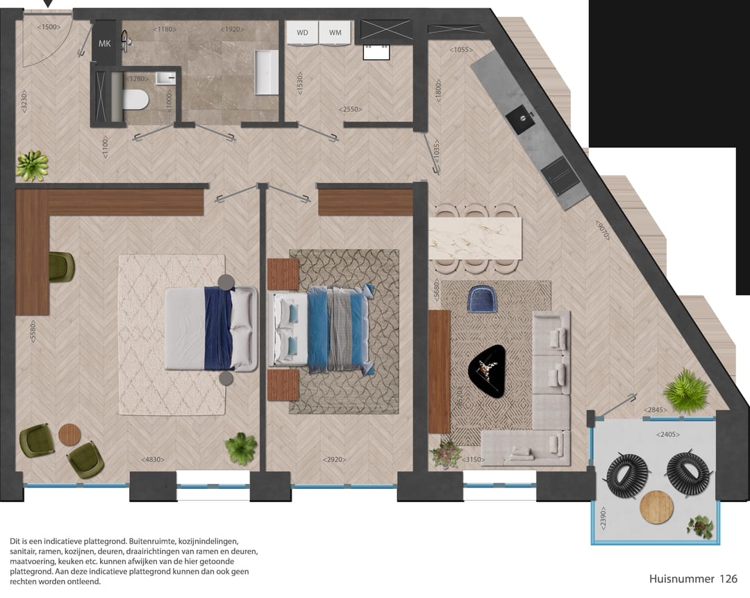 Foto 22 van 126 | Rouge | 3 kmrapp | Nieuw Bergen (Bouwnr. 126)