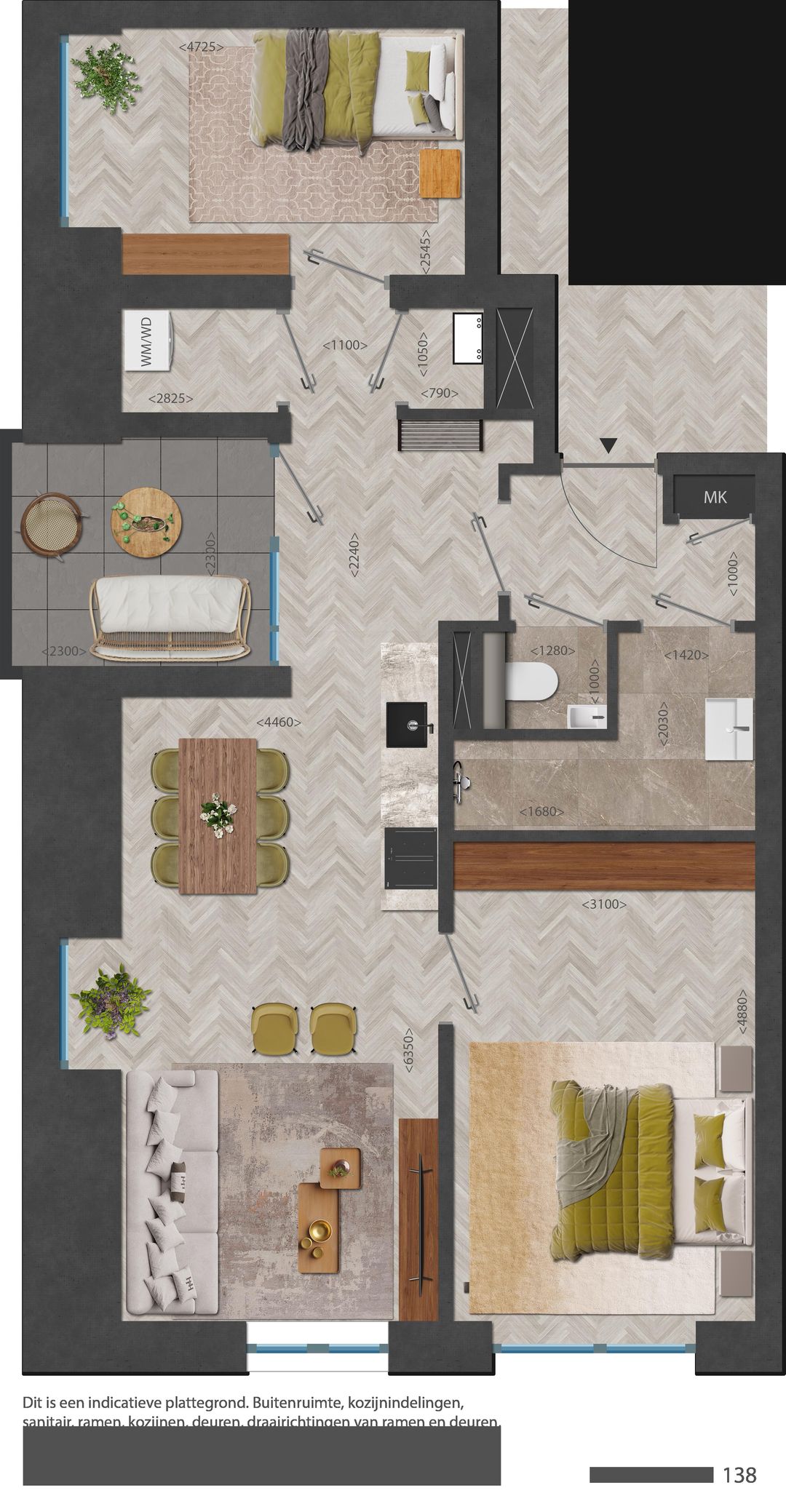 Foto 22 van 138 | Rouge | 3 kmrapp | Nieuw Bergen (Bouwnr. 138)