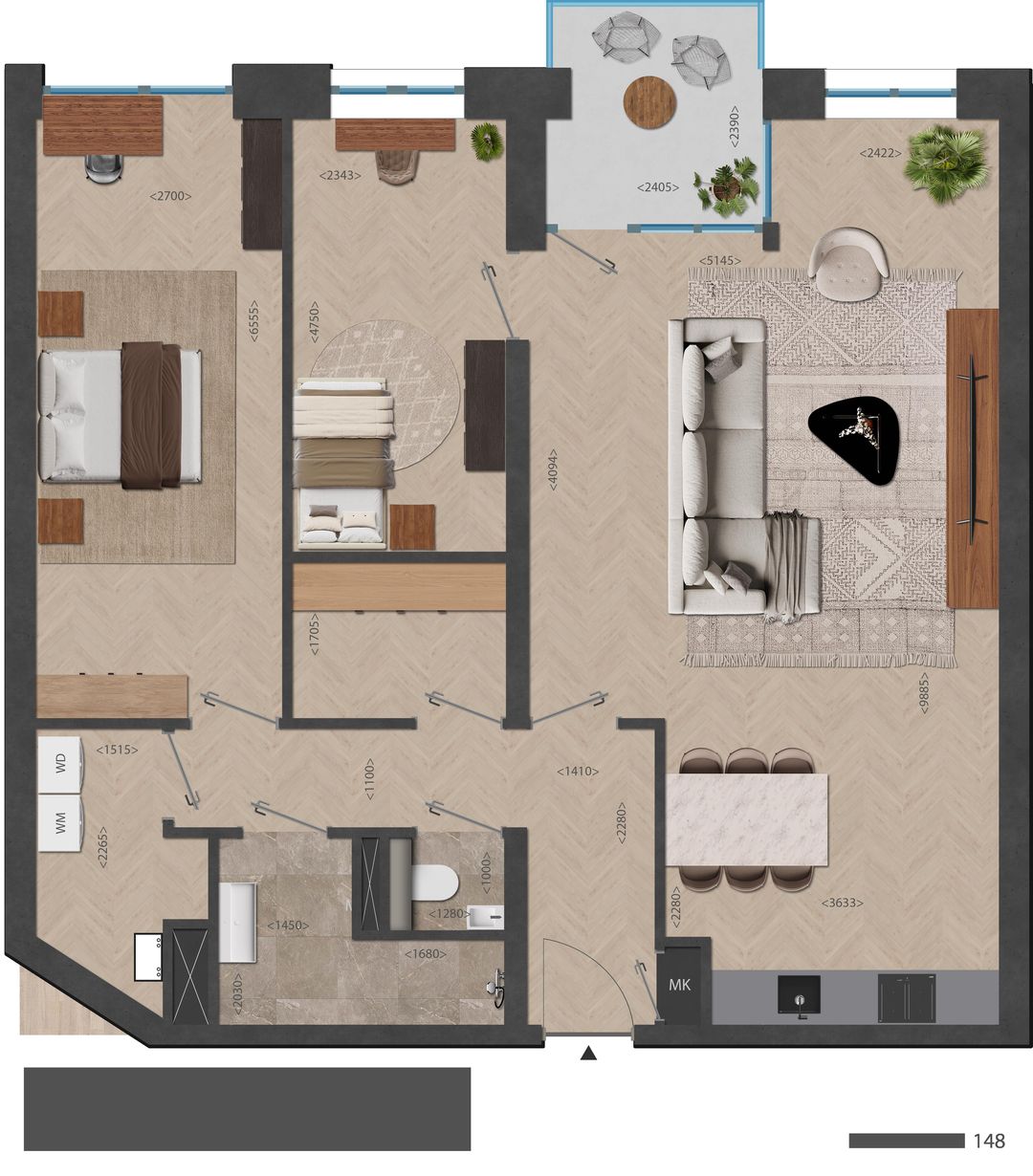 Foto 22 van 148 | Rouge | 3,5 kmrapp | Nieuw Bergen (Bouwnr. 148)