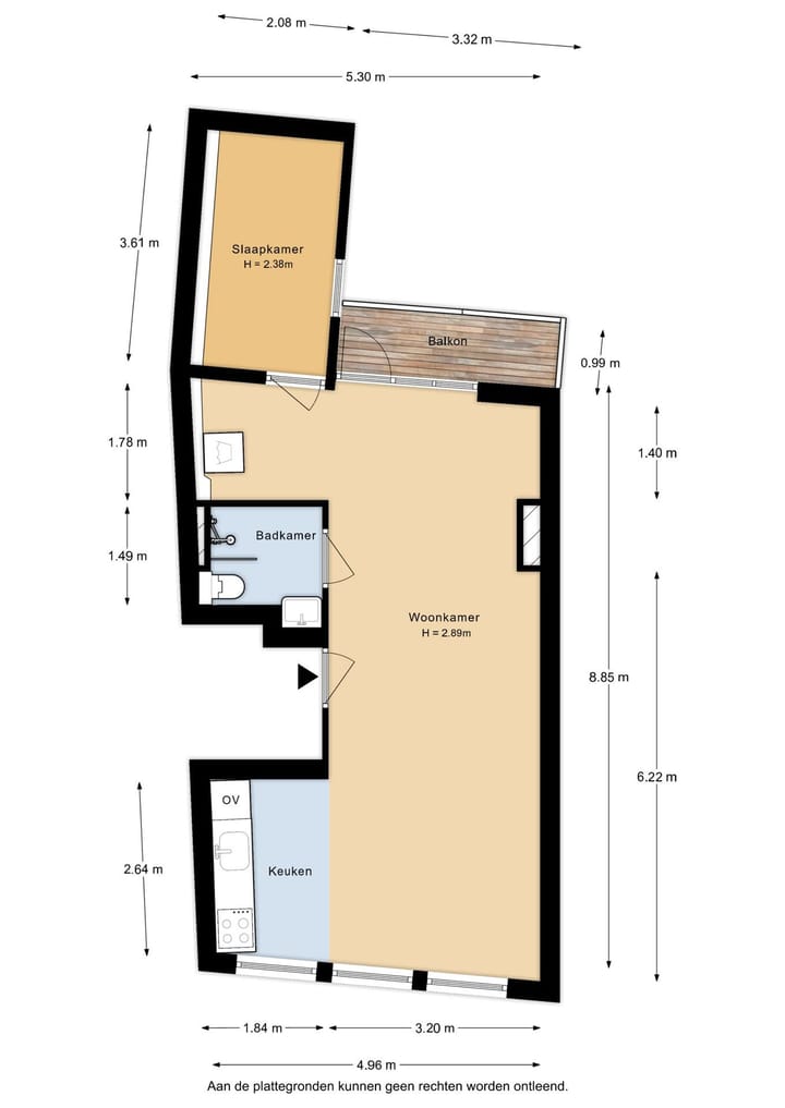 Foto 21 van Mauritsstraat 12-A