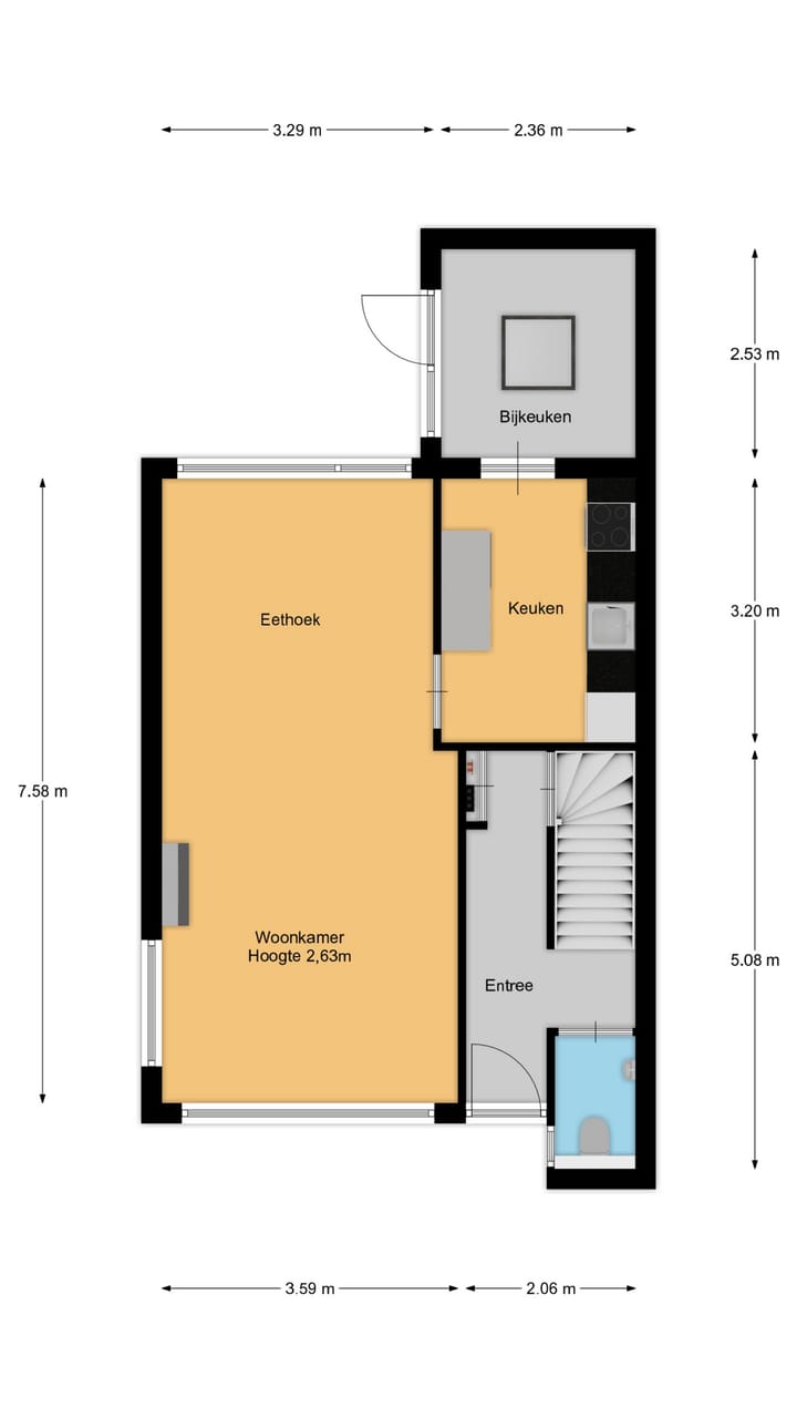 Foto 32 van Vondelstraat 16