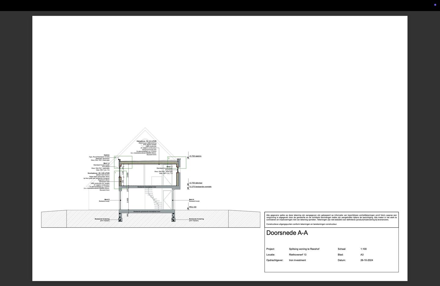 Foto 5 van Riethovenerf 13-A