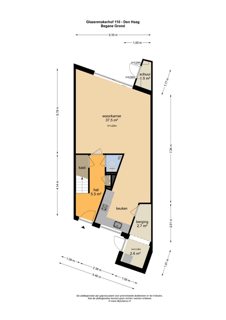 Foto 36 van Glazenmakerhof 110