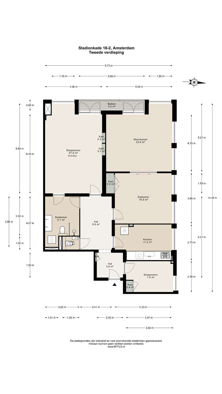 Foto 44 van Stadionkade 18-2