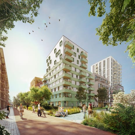 Foto van Fase 3 Bloom Park City Apartments Galerijflat