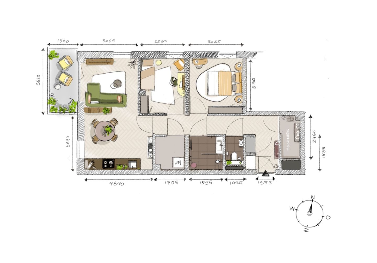 Foto 4 van Bloom Park | Merwede City Apartments 12.1 (Bouwnr. 701)