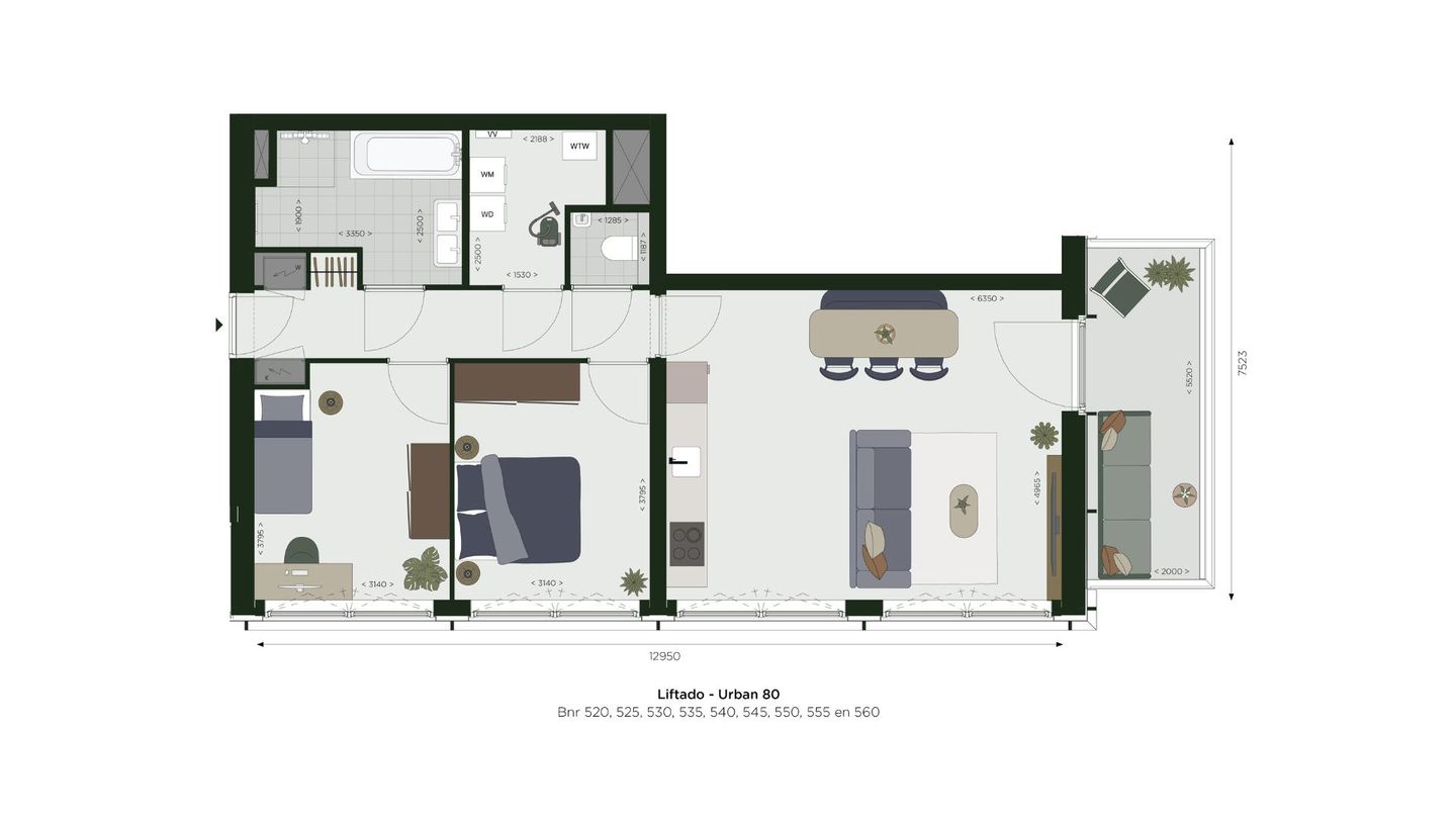 Foto 5 van Cortado Urban 80-95 (Bouwnr. 485)