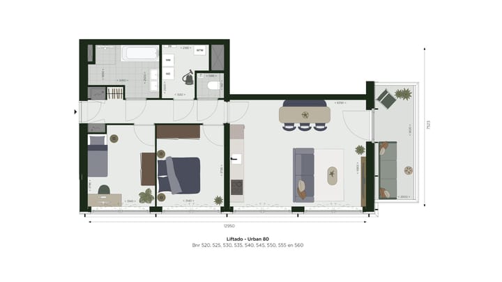 Photo 3 of Cortado Urban 80-95 (Bouwnr. 493)