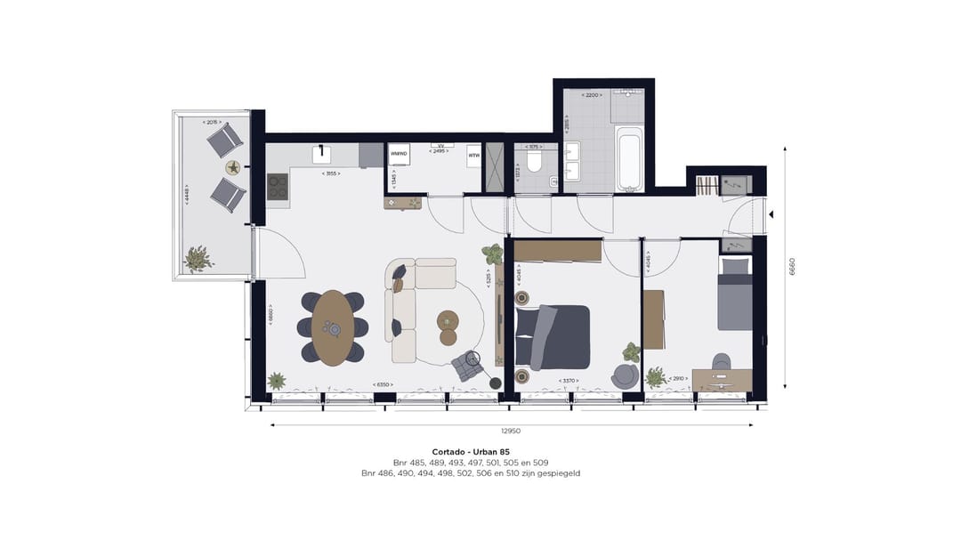 Foto 1 van Cortado Urban 80-95 (Bouwnr. 497)