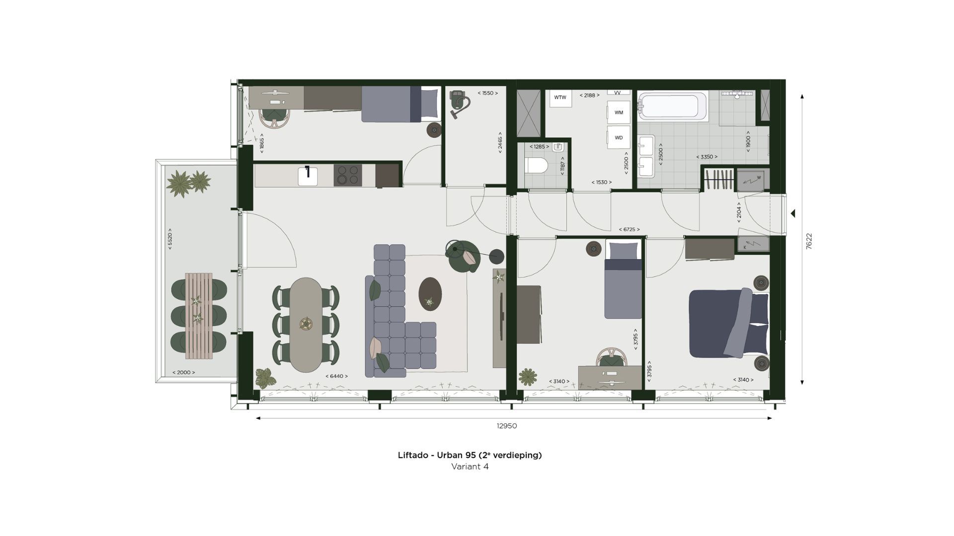 Foto 9 van Cortado Urban 80-95 (Bouwnr. 502)