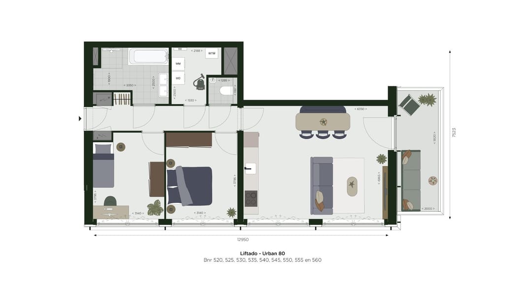 Foto 1 van Liftado Urban 80-95 (Bouwnr. 525)